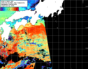 NOAA人工衛星画像:黒潮域, 1日合成画像(2026/03/23UTC)