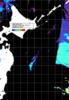 NOAA人工衛星画像:親潮域, 1日合成画像(2026/03/23UTC)