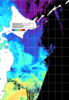 NOAA人工衛星画像:親潮域, 1日合成画像(2026/03/24UTC)
