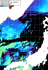 NOAA人工衛星画像:日本海, 1日合成画像(2026/03/31UTC)