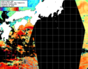 NOAA人工衛星画像:黒潮域, 1日合成画像(2026/04/03UTC)