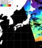 NOAA人工衛星画像:日本全域, パス=20260414 11:55 UTC
