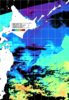 NOAA人工衛星画像:親潮域, パス=20260414 12:00 UTC