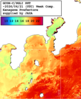 NOAA人工衛星画像:沿岸～伊豆諸島, 1週間合成画像(2026/04/15～2026/04/21UTC)