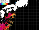 NOAA人工衛星画像:黒潮域, パス=20260422 02:03 UTC