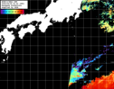NOAA人工衛星画像:黒潮域, パス=20260425 00:43 UTC