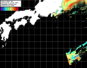 NOAA人工衛星画像:黒潮域, パス=20260425 12:09 UTC
