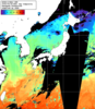 NOAA人工衛星画像:日本全域, 1日合成画像(2026/04/26UTC)