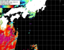 NOAA人工衛星画像:黒潮域, 1日合成画像(2026/04/26UTC)