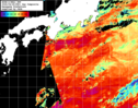 NOAA人工衛星画像:黒潮域, 1日合成画像(2026/04/28UTC)