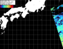 NOAA人工衛星画像:黒潮域, パス=20260503 11:48 UTC