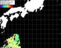 NOAA人工衛星画像:黒潮域, パス=20260503 13:32 UTC