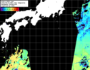 NOAA人工衛星画像:黒潮域, 1日合成画像(2026/05/03UTC)