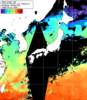NOAA人工衛星画像:日本全域, 1日合成画像(2026/05/06UTC)