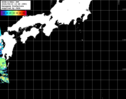 NOAA人工衛星画像:黒潮域, パス=20260510 13:48 UTC