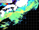 NOAA人工衛星画像:黒潮域, 1日合成画像(2026/05/12UTC)