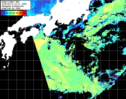 NOAA人工衛星画像:黒潮域, パス=20260513 12:27 UTC