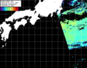 NOAA人工衛星画像:黒潮域, パス=20260514 12:01 UTC