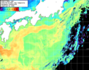 NOAA人工衛星画像:黒潮域, 1日合成画像(2026/05/16UTC)