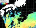NOAA人工衛星画像:黒潮域, パス=20260520 12:41 UTC