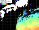 NOAA人工衛星画像:黒潮域, 1日合成画像(2026/05/21UTC)