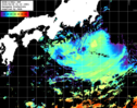 NOAA人工衛星画像:黒潮域, パス=20260608 01:19 UTC