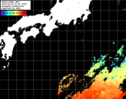 NOAA人工衛星画像:黒潮域, パス=20260609 00:56 UTC