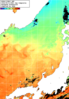 NOAA人工衛星画像:日本海, 1日合成画像(2026/06/11UTC)