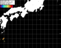 NOAA人工衛星画像:黒潮域, パス=20260613 13:44 UTC