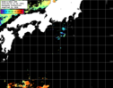 NOAA人工衛星画像:黒潮域, パス=20260618 01:54 UTC