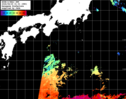 NOAA人工衛星画像:黒潮域, パス=20260620 01:01 UTC