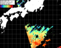 NOAA人工衛星画像:黒潮域, パス=20260620 12:18 UTC