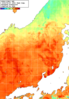 NOAA人工衛星画像:日本海, 1週間合成画像(2026/06/14～2026/06/20UTC)
