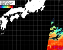 NOAA人工衛星画像:黒潮域, パス=20260621 00:38 UTC