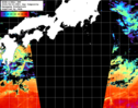 NOAA人工衛星画像:黒潮域, 1日合成画像(2026/06/21UTC)