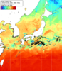 NOAA人工衛星画像:日本全域, 1週間合成画像(2026/06/16～2026/06/22UTC)