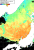 NOAA人工衛星画像:日本海, 1日合成画像(2026/06/23UTC)