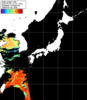 NOAA人工衛星画像:日本全域, パス=20260624 13:56 UTC