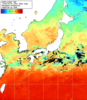 NOAA人工衛星画像:日本全域, 1週間合成画像(2026/06/18～2026/06/24UTC)