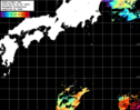 NOAA人工衛星画像:黒潮域, パス=20260624 00:55 UTC
