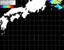 NOAA人工衛星画像:黒潮域, パス=20260624 00:59 UTC