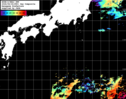 NOAA人工衛星画像:黒潮域, 1日合成画像(2026/06/24UTC)