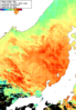 NOAA人工衛星画像:日本海, 1週間合成画像(2026/06/19～2026/06/25UTC)