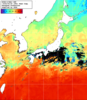 NOAA人工衛星画像:日本全域, 1週間合成画像(2026/06/20～2026/06/26UTC)