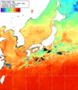 NOAA人工衛星画像:日本全域, 1週間合成画像(2026/06/26～2026/07/02UTC)