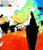 NOAA人工衛星画像:日本全域, 1日合成画像(2026/07/03UTC)