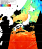 NOAA人工衛星画像:日本全域, 1日合成画像(2026/07/04UTC)