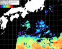 NOAA人工衛星画像:黒潮域, 1日合成画像(2026/07/05UTC)