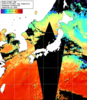 NOAA人工衛星画像:日本全域, 1日合成画像(2026/07/06UTC)
