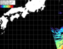 NOAA人工衛星画像:黒潮域, パス=20260706 11:59 UTC